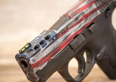 Faded Flag Handgun