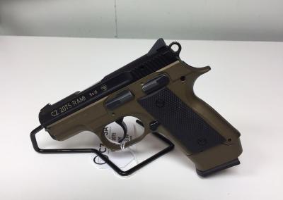 Black Tan 9mm Handgun